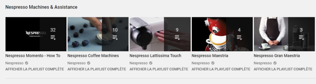 Nespresso  - vidéo tuto - Vidéo Marketing